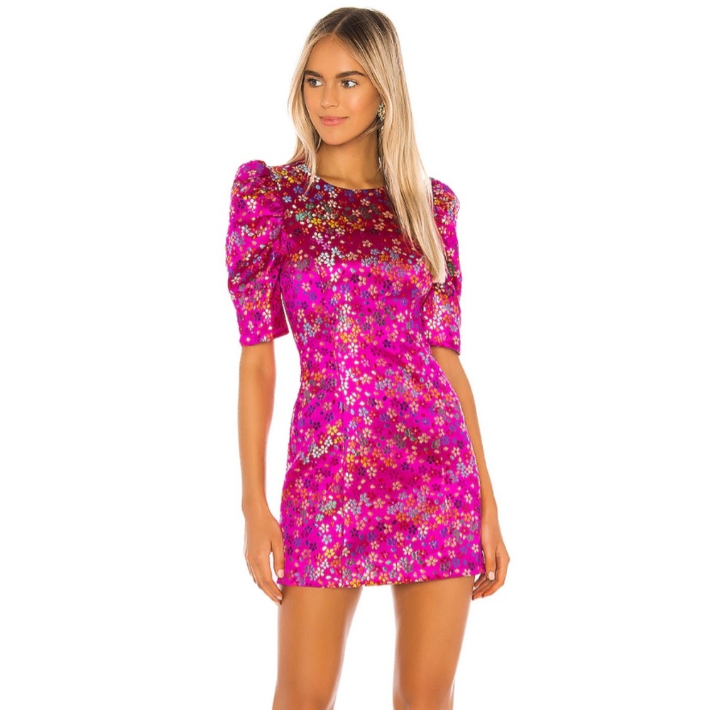 Revolve: Julinha Mini Dress in Multi Floral